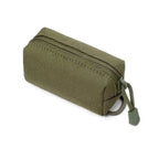 Mini EDC Pouch – Oxford Cloth Card, Coin & Key Storage Bag EDC Storage Pouch Richie's Military Green 1 Pc