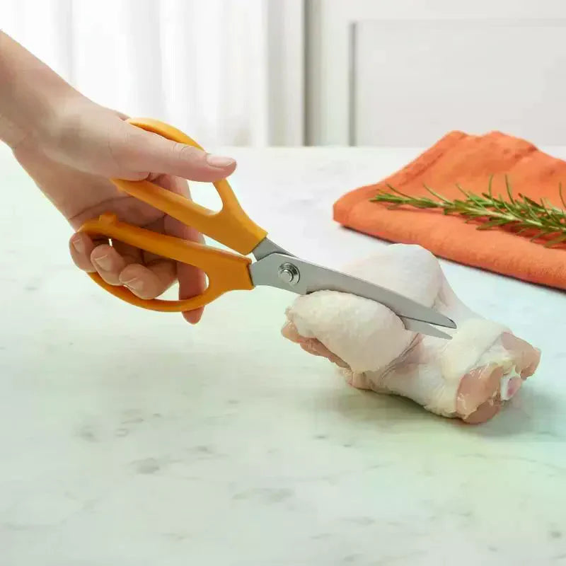 Stainless Steel Kitchen Scissors – Sharp Ergonomic Shears Kitchen Scissors Richie's