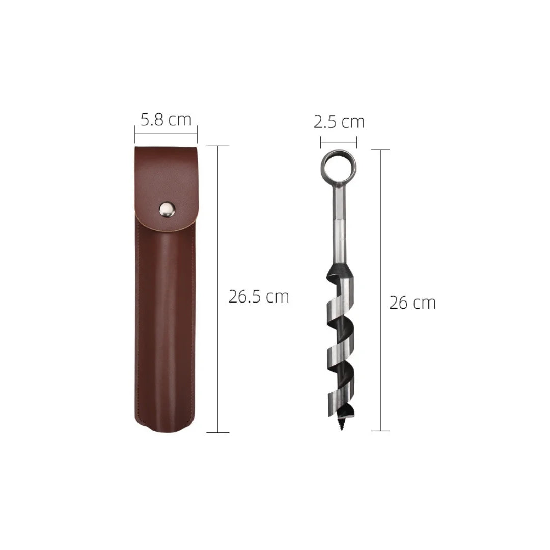 Hand Auger Wrench – Manual Wood Drill & Hole Maker Multitool Hand Auger Tool Richie's