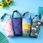 Tumbler Cup Sleeve Tote Bag – Portable Beverage Holder Cup Sleeve Tote Bag Richie's