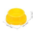 Anti-Ant Elevated Pet Food Bowl – Small Dogs & Cats Elevated Pet Bowl Richie's Yellow