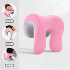 Memory Foam Nap Pillow – Ergonomic Neck Support Desk & Travel Memory Foam Pillow Richie's Pink