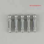5Pcs Metric Zerk Grease Nipple Fittings M6 M8 M10 Lengthened Head Grease Zerk Fittings Richie's M6 30mm