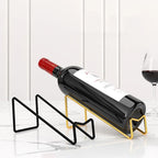 Iron Countertop Wine Rack – Bottle Display & Storage Holder Wine Bottle Rack Richie's
