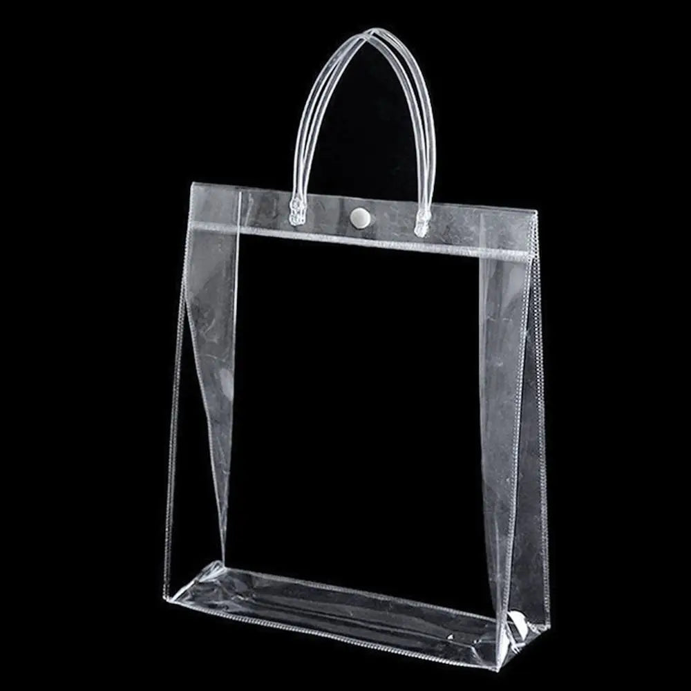 Clear PVC Jelly Handbag – Large Capacity Transparent Gift Bag PVC Jelly Handbag Richie's