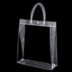 Clear PVC Jelly Handbag – Large Capacity Transparent Gift Bag PVC Jelly Handbag Richie's