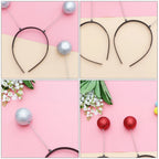 4-Pack Martian Antenna Ball Bopper Headbands for Halloween Costume Headband Set Richie's