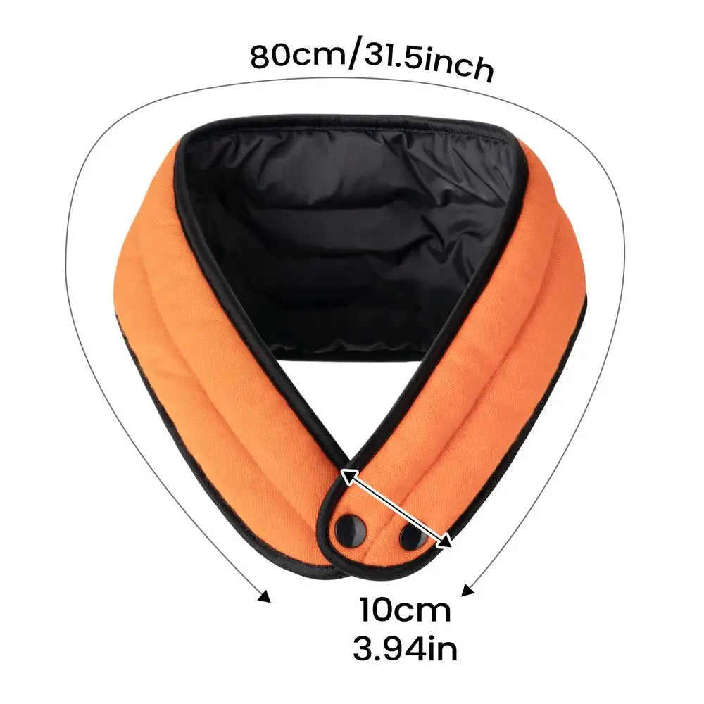 Reusable Neck Cooling Wrap | Ice Silk, Adjustable, Unisex Neck Cooling Wrap Richie's Orange
