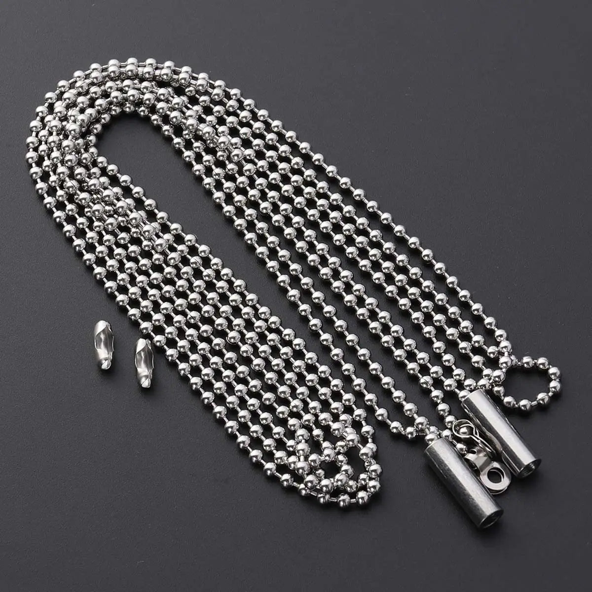 Silver Pull Chain Replacement for Ceiling Fans & Lamps | Retro Ceiling Fan Pull Chain Richie's