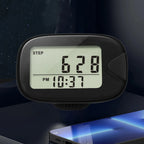 Clip-On Walking Pedometer LCD Step Counter | Outdoor Sports Clip-On Pedometer Richie's