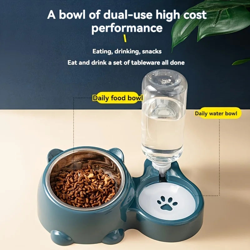 Automatic Gravity Pet Feeder & Water Dispenser – No Power Gravity Pet Feeder Richie's