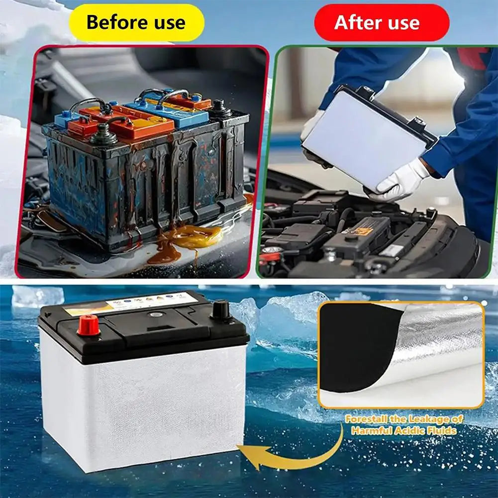 Car Battery Insulation Cover – Fireproof Thermal Shield Battery Insulation Cover Richie's