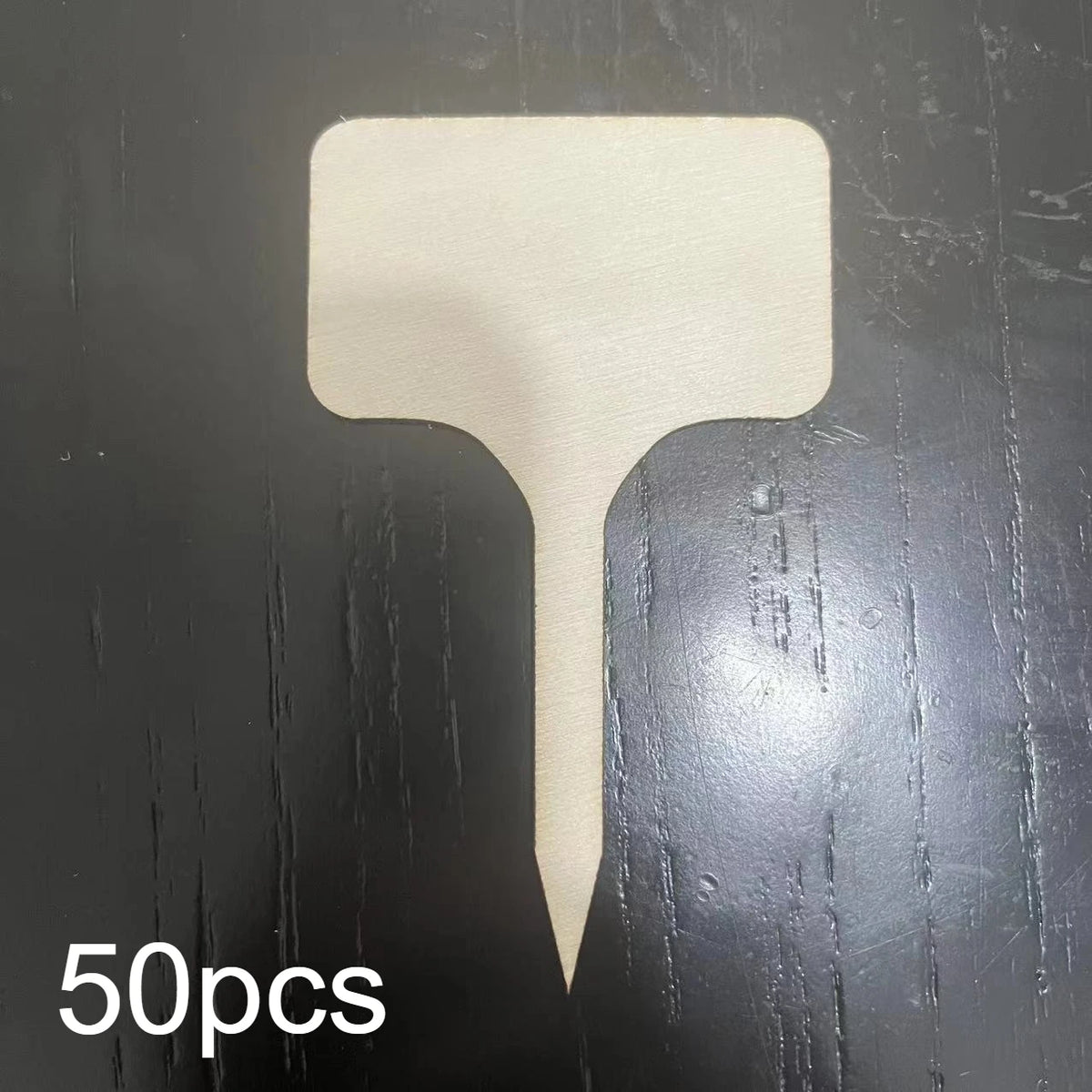 50pcs Waterproof Bamboo Garden Labels – T-Type Plant Tags Garden Plant Labels Richie's 50pcs