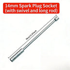 14mm Universal Joint Magnetic Spark Plug Socket Wrench Tool Spark Plug Socket Richie's