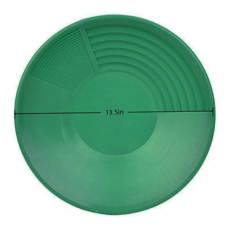 Plastic Gold Panning Pan – Nugget Mining & Prospecting Basin Gold Panning Pan Richie's