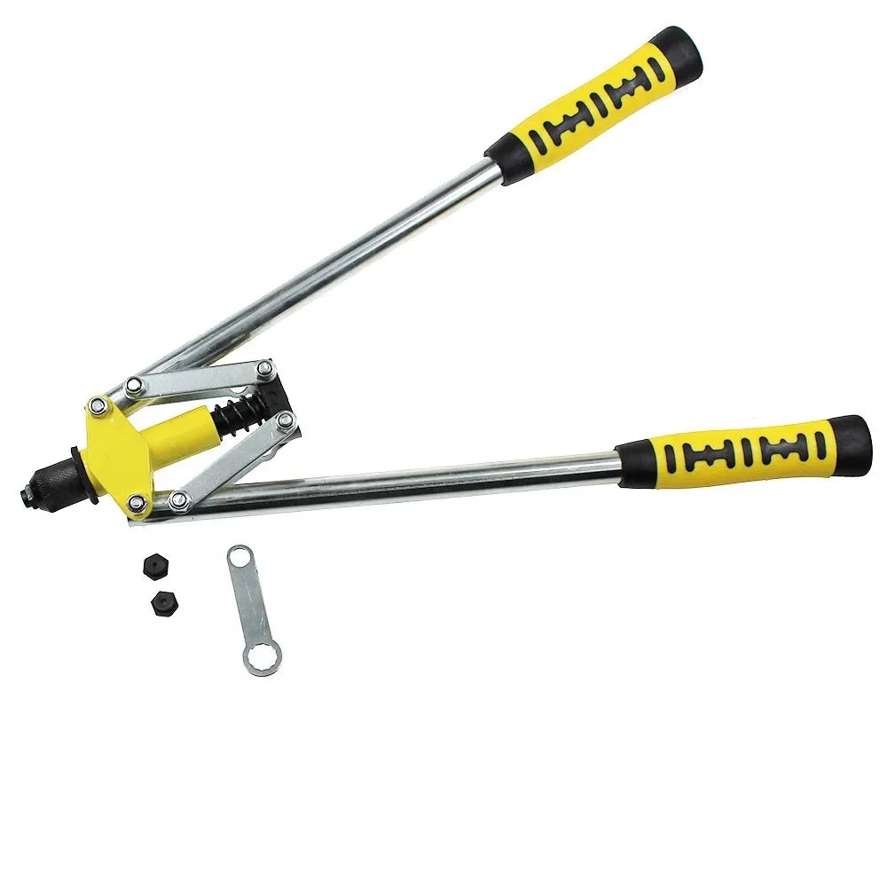 Double Core-Pulling Hand Riveter Gun Set – 3 Pull Cap Sizes Hand Riveter Gun Richie's Default Title