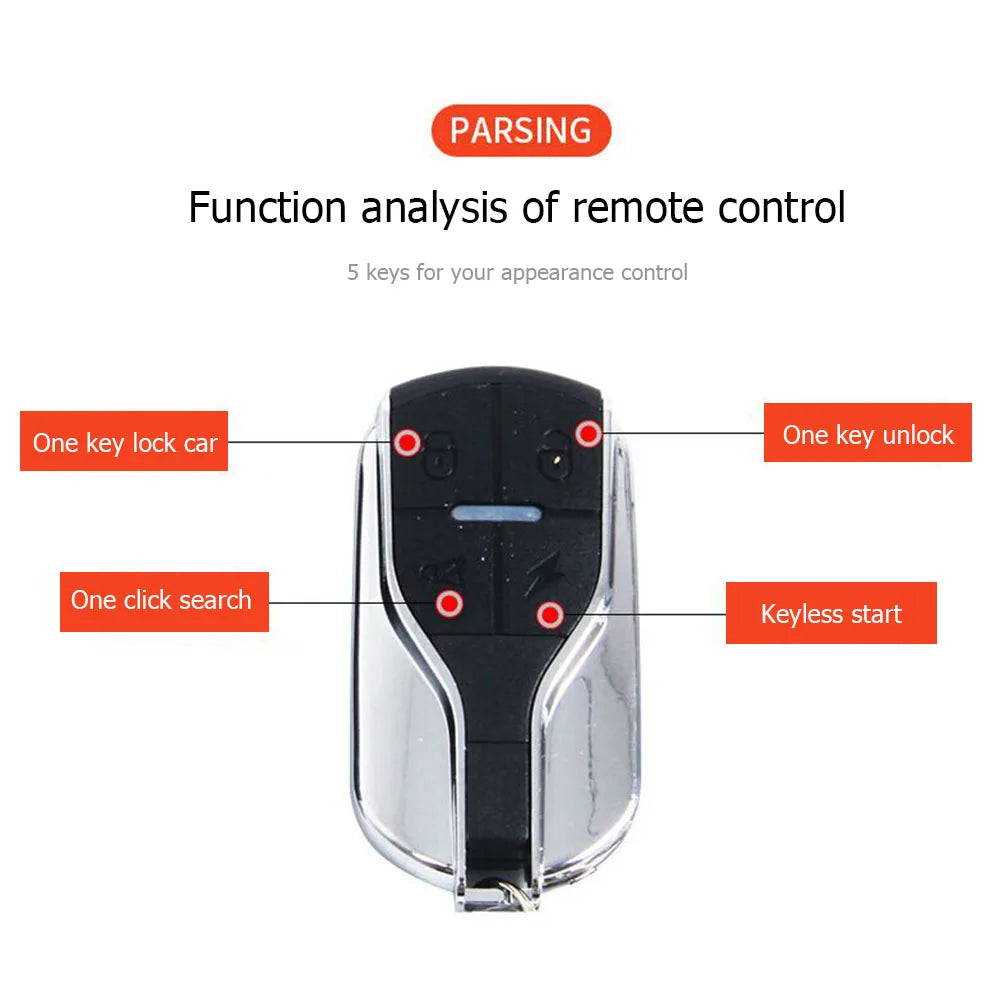 Electric Scooter Anti-Theft Alarm 36-72V 110dB Dual Remote Scooter Alarm System Richie's