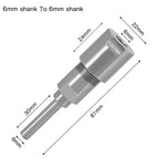 Router Bit Extension Rod Collet – 6–12.7mm Engraving Milling Router Bit Extension Richie's 6 to 6mm
