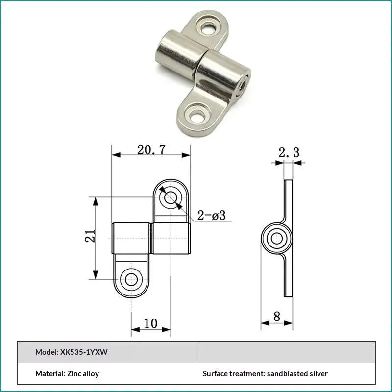 360° Adjustable Torque Damper Hinge for Cabinet Doors Cabinet Door Hinge Richie's S Right