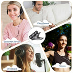 360° Rotatable Headphone Cable Clip Earphone Winder Clamp Headphone Cable Clip Richie's