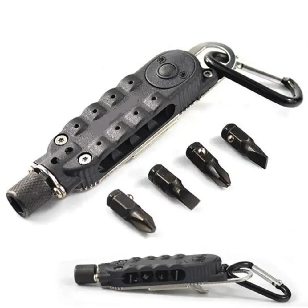 TOTNEND Mini EDC Keychain Screwdriver Multitool | Steel EDC Keychain Multitool Richie's