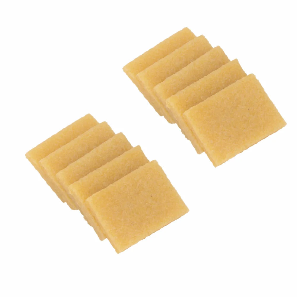 10-Pack Rubber Adhesive Eraser Pads for Leather DIY Crafts Craft Cleaning Tool Richie's
