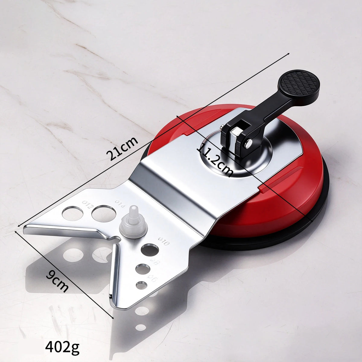 Suction Cup Drill Guide Jig – Tile & Glass 6–83mm | Stainless Steel Drill Guide Jig Richie's
