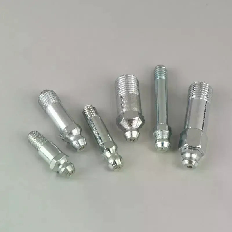 5Pcs Metric Zerk Grease Nipple Fittings M6 M8 M10 Lengthened Head Grease Zerk Fittings Richie's