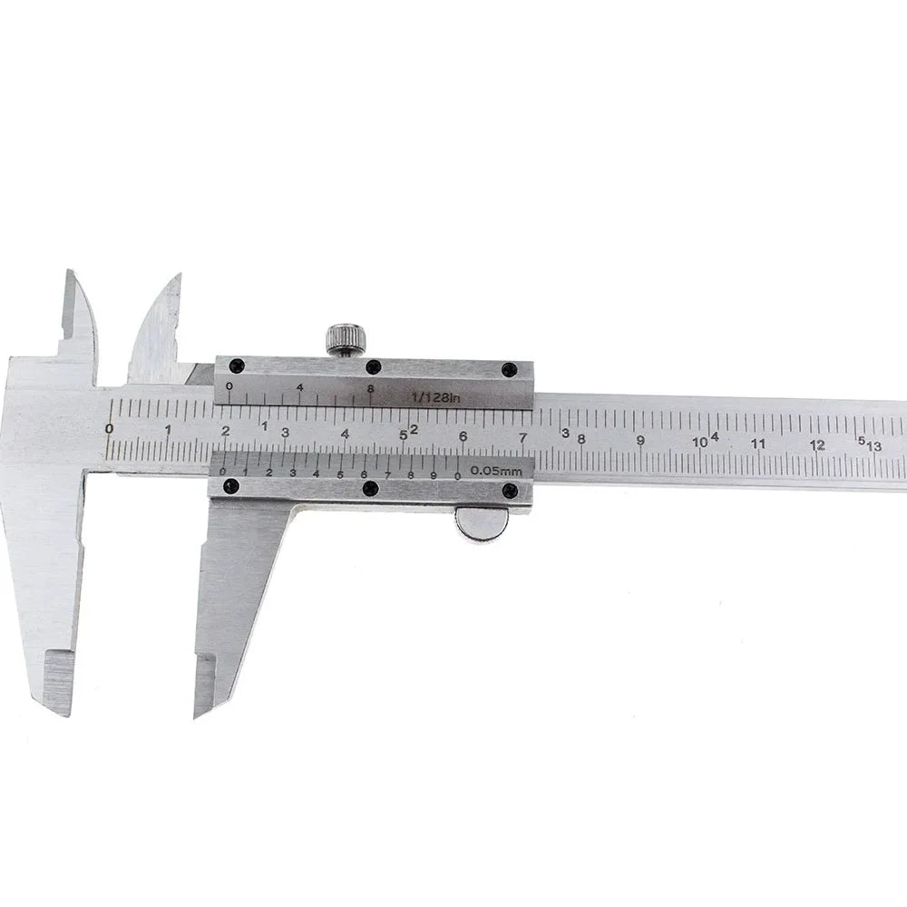 FTBTOC 6" Vernier Caliper 0-150mm Carbon Steel Measuring Tool Vernier Caliper Richie's