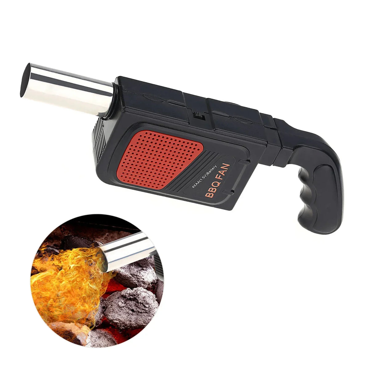 Portable Handheld Electric BBQ Fan Air Blower | Grill Tool BBQ Air Blower Richie's
