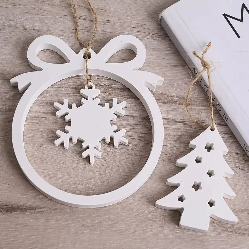 Christmas Silicone Mold – Snowflake & Elk Resin Craft Mould Silicone Craft Mold Richie's