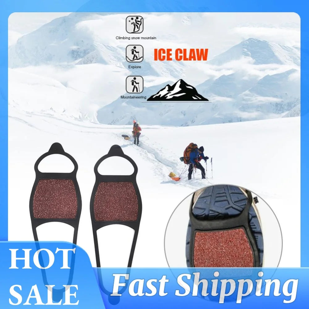 Anti-Slip Ice Cleats Crampons for Shoes & Boots | Snow Grips Ice Traction Crampons Richie's