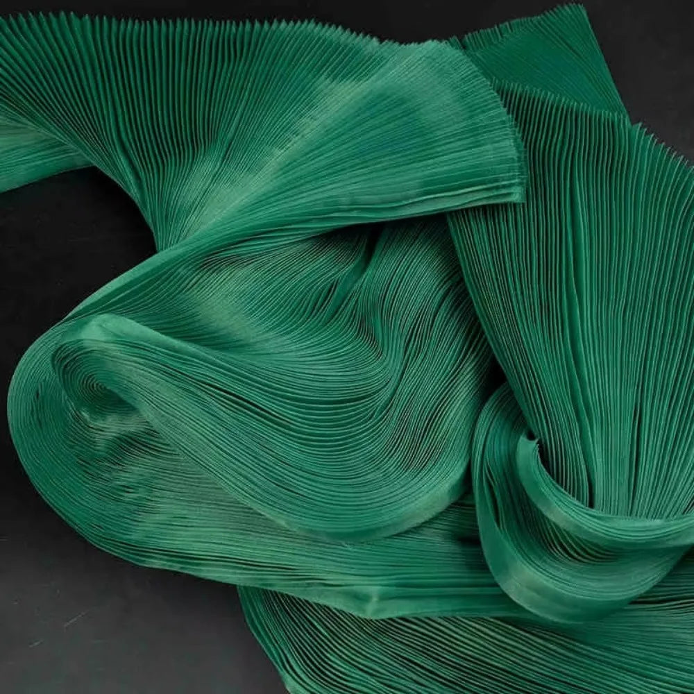 Pleated Organza Fabric 142cm Wide | 1 Yard DIY Dress & Decor Pleated Organza Fabric Richie's