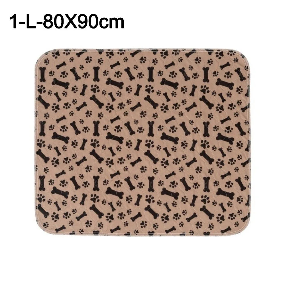 Washable Puppy Pee Pad – Waterproof Reusable Dog Training Mat Pet Training Pad Richie's 1-L-80X90cm