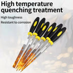 6-Piece Mini Needle File Set – Steel Woodworking & Metal Files Needle File Set Richie's