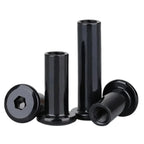 M2–M6 Black 304 Stainless Hex Socket Flat Head Cap Nuts Stainless Cap Nut Richie's