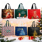 12-Pack Extra Large Christmas Gift Bags – Reusable Non-Woven Tote Christmas Gift Bags Richie's