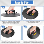 14-Inch Heavy Duty Vacuum Suction Cup 250kg Glass Tile Lifter Vacuum Suction Cup Lifter Richie's