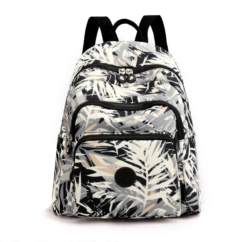 Women's Waterproof Nylon Backpack – Casual Travel School Bag Women's Backpack Richie's style 2 K
