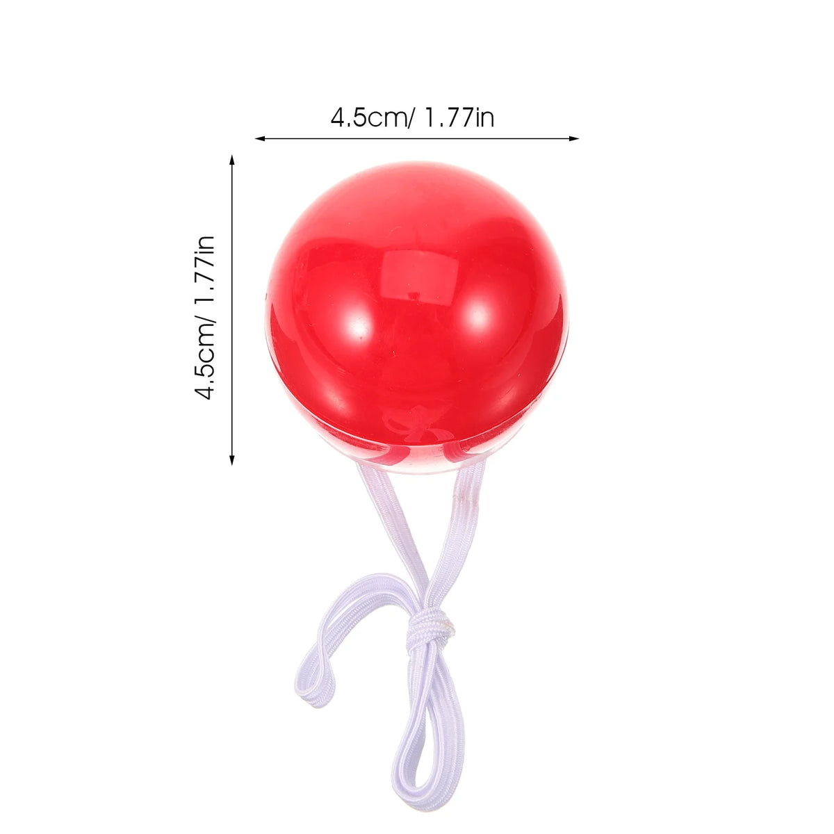 12pcs Light-Up Red Clown Noses – Halloween & Party Props Costume Party Props Richie's 12pcs