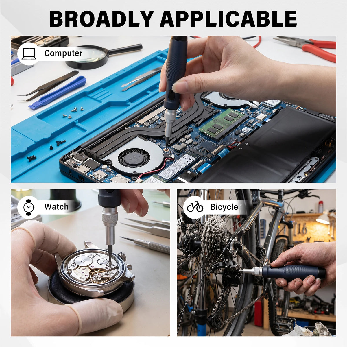 132-in-1 Precision Screwdriver Set | 108 Magnetic Bits Kit Precision Screwdriver Set Richie's
