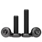 Black 304 SS Torx Pan Head Tamper-Proof Security Screws M3–M10 Security Screws Richie's