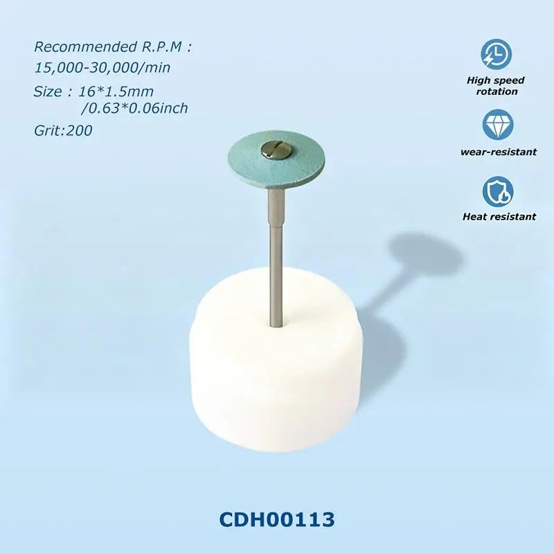 Green Diamond Polishing Stone Grinder – 2.35mm Shank Coarse Grit Diamond Grinding Bit Richie's A6