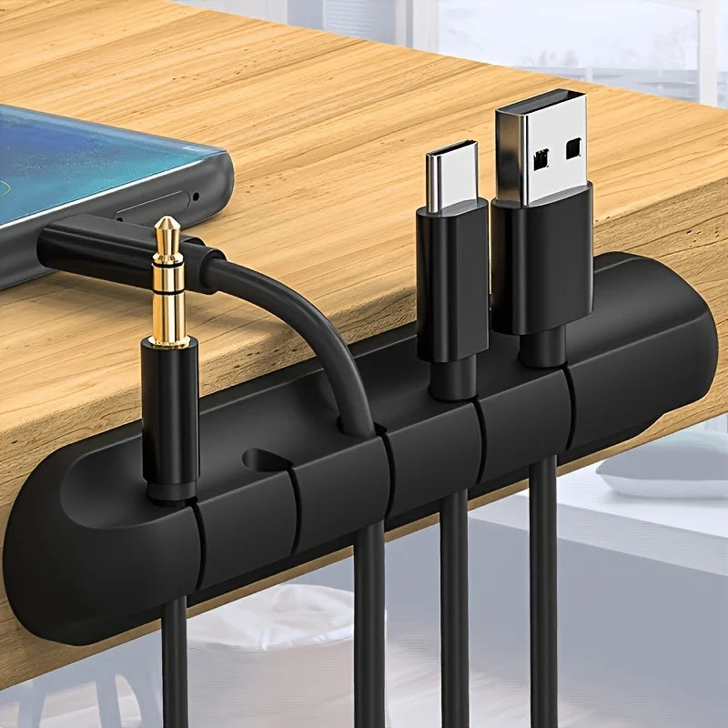 Multi-Slot Cable Organizer Clips – Cord Management for Desk & Car Cable Organizer Clip Richie's