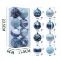 8-Pack 6cm Electroplated Plastic Christmas Ball Ornaments Christmas Tree Ornaments Richie's 6