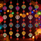 Day of the Dead Skull Garland Banner | Día de Muertos Décor Party Garland Décor Richie's