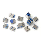 5-Pack USB 3.0 Female Sockets – 90° & 180° Type-A & Type-B USB Connector Socket Richie's