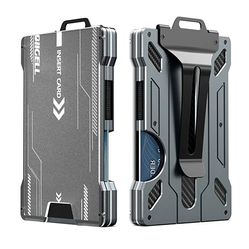 Zeeker Tactical Aluminum ID Badge Holder RFID Blocking Wallet RFID Blocking Wallet Richie's