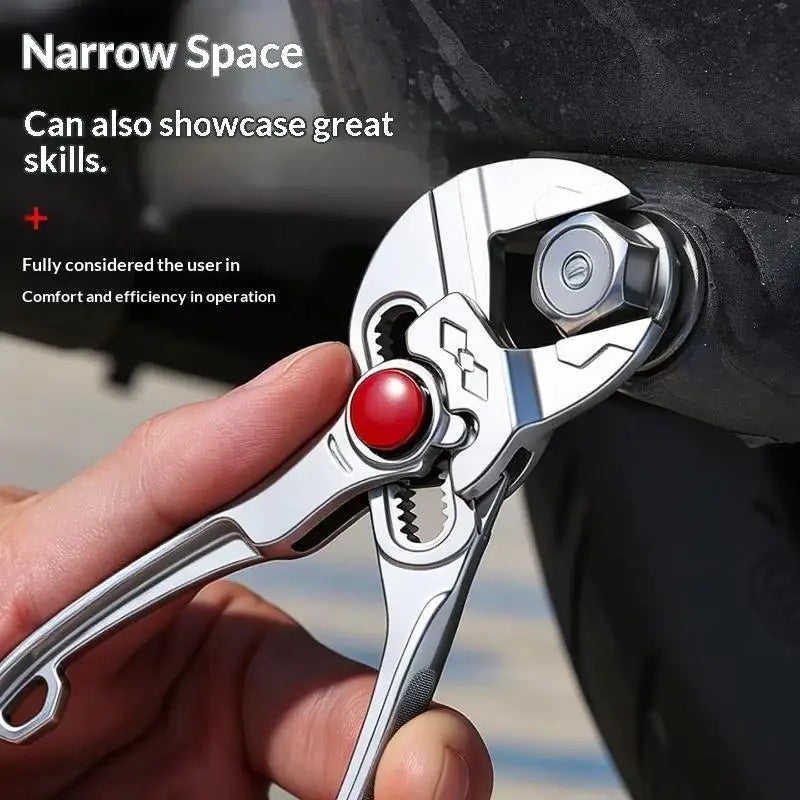 4-Inch 3-in-1 Adjustable Mini Pliers – Non-Slip DIY Hand Tool Adjustable Mini Pliers Richie's