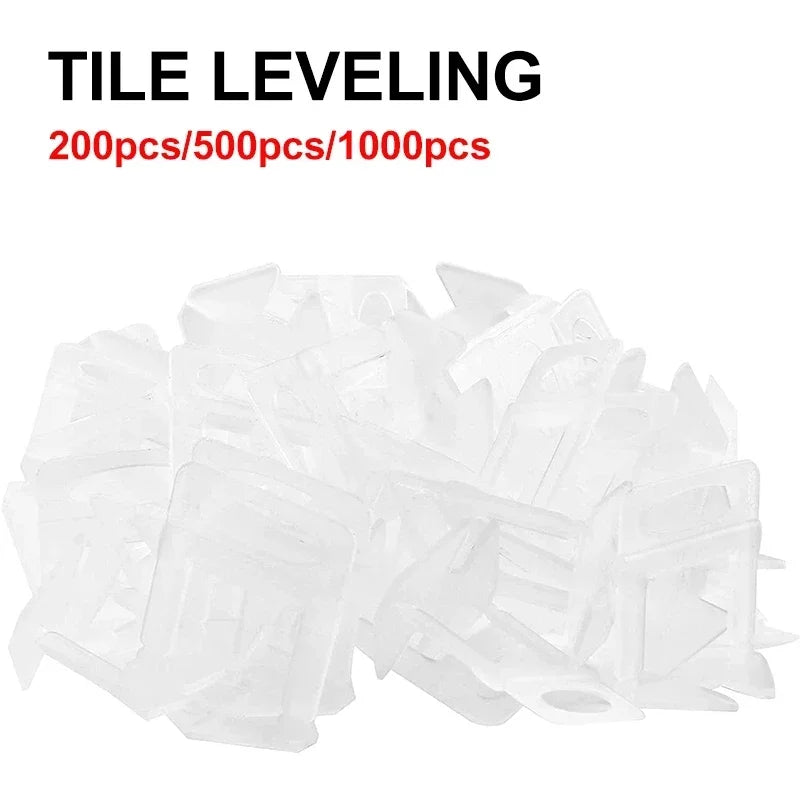 Tile Leveling System Clips 200–1000Pcs | 1–3MM Spacers Tile Leveling Clips Richie's